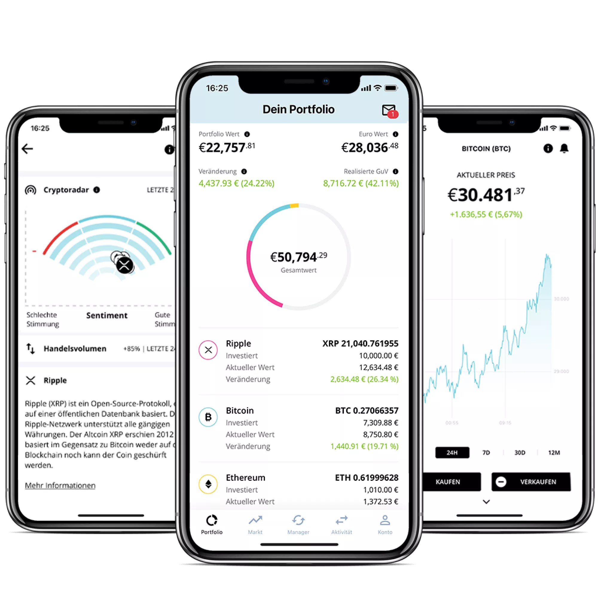 Bison App Uebersicht