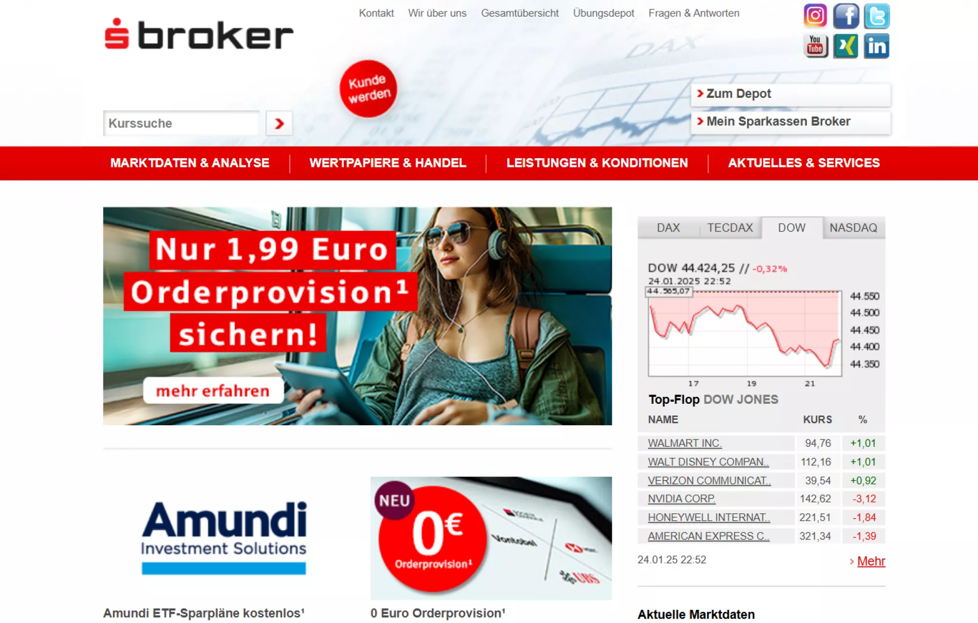 S Broker Website