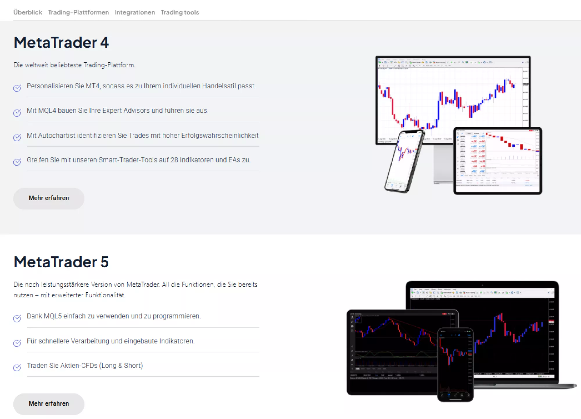 Meta Trader Pepperstone Schnittstelle