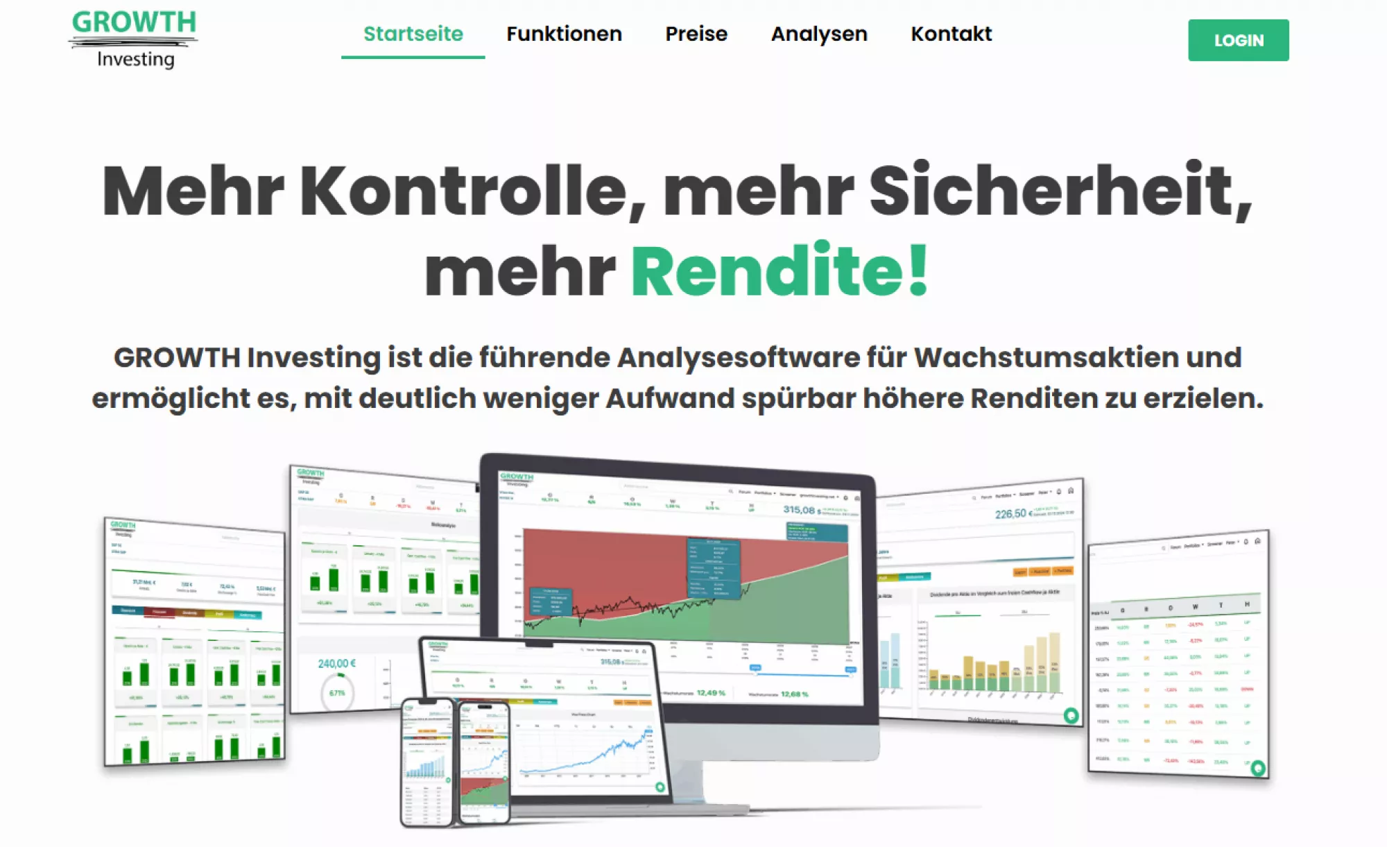 Growth Investing Website