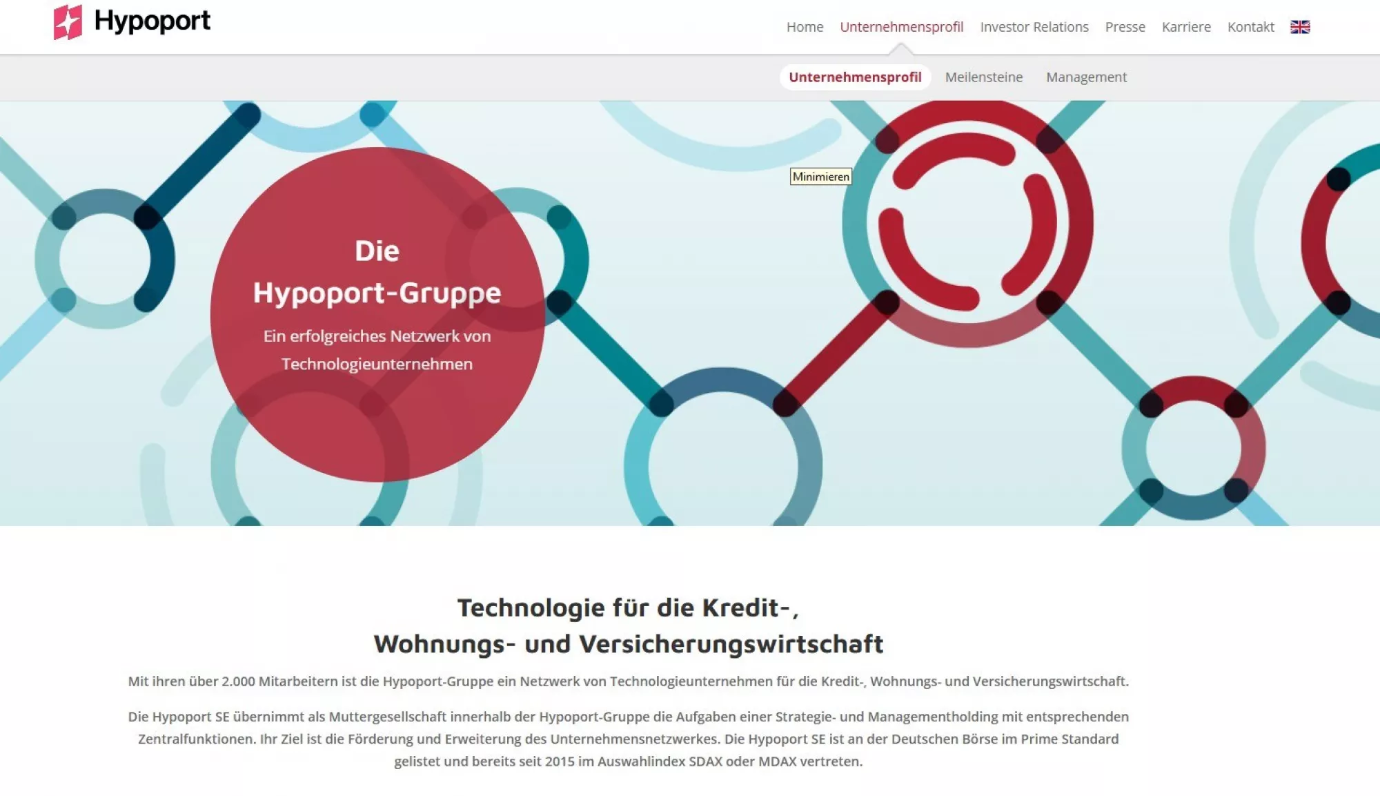 Hypoport Website